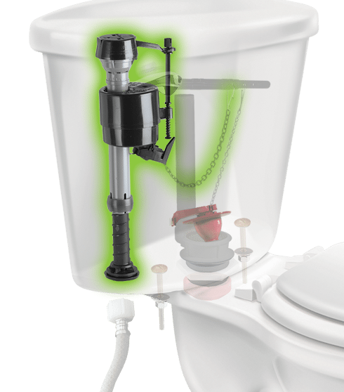 fluidmaster toilet flush repair valve fill parts flapper